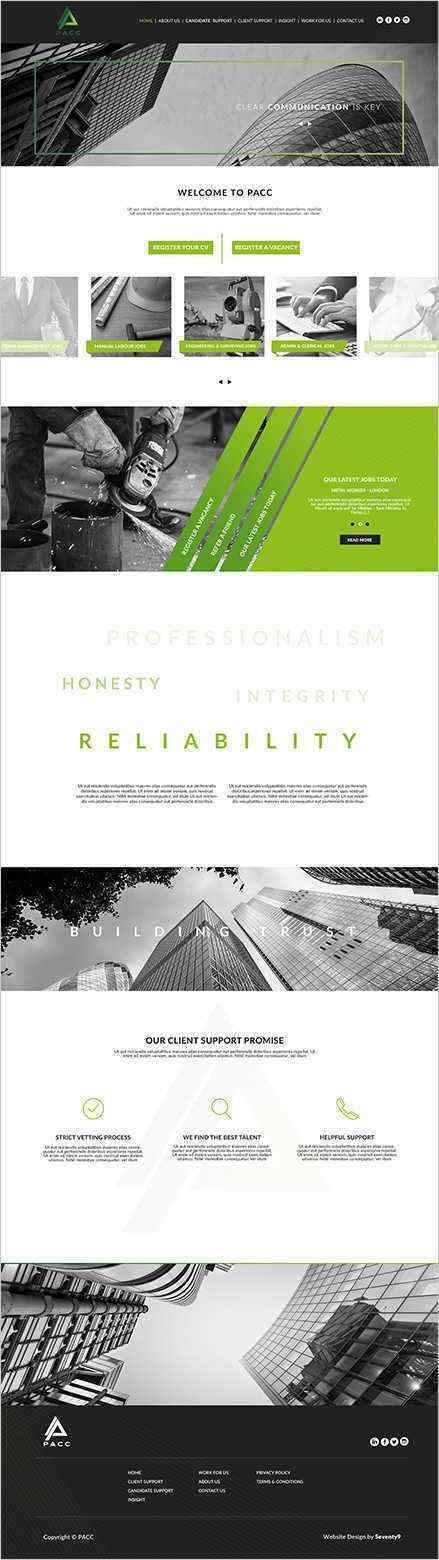 PACC Website Visual